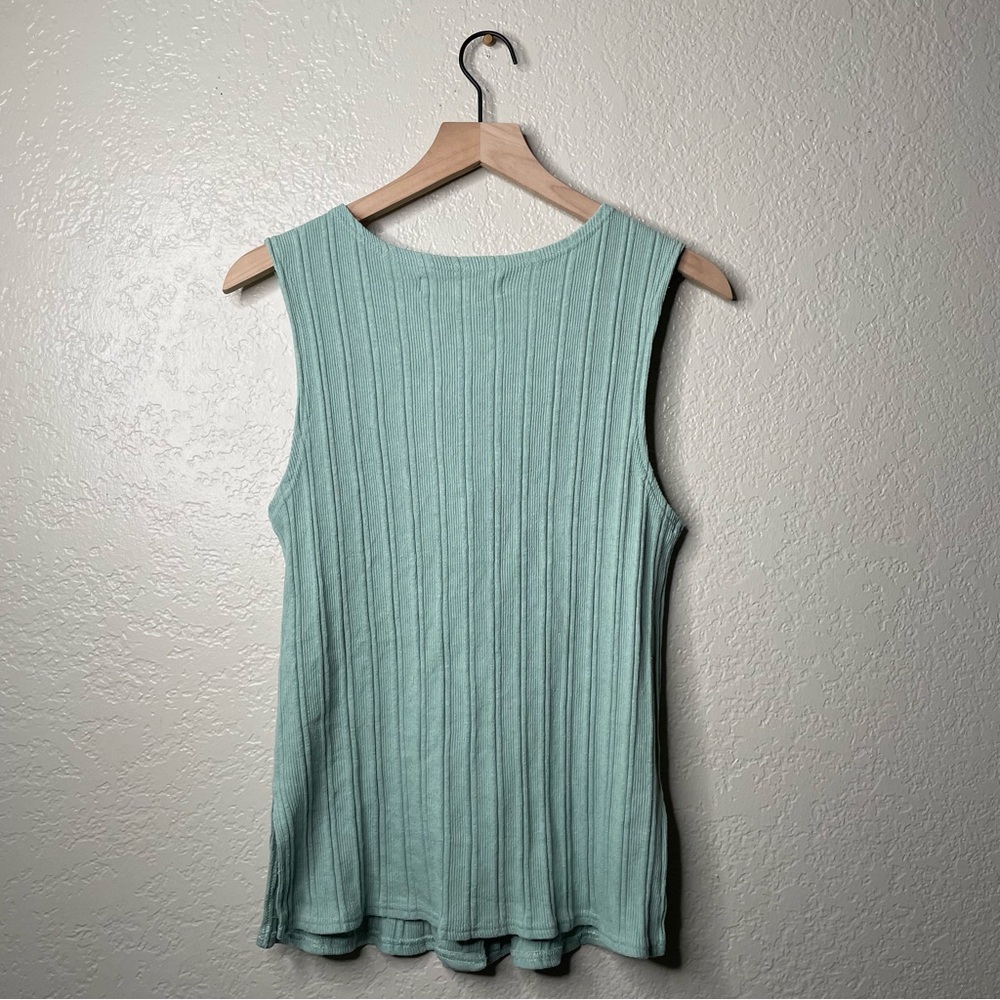 Free People Dana Knit Tank Top Button Vest FP Beach Boho - Picture 7 of 11